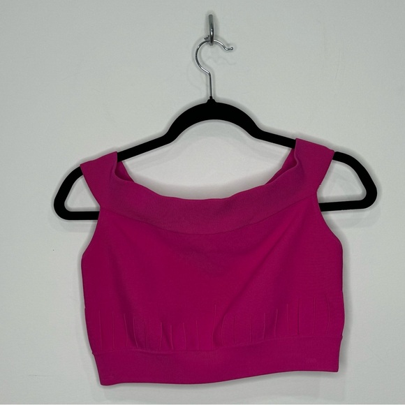 Alexander McQueen Crop Top Shirt Pink Women’s Large